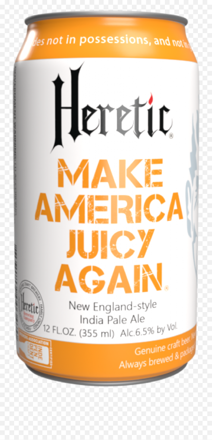 Heretic Brewing U0026 Distilling - Be A Heretic Donu0027t Drink Heretic Brewing Emoji,Beer Can Emoji