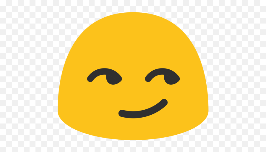 Smirking Face Emoji - Google Smirk Emoji,Smirk Emoji