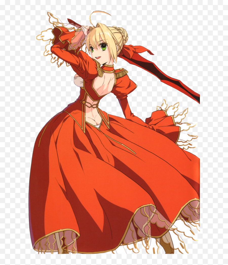 Saber Night Fate - Saber Fate Extra Anime Emoji,Saber Emoji