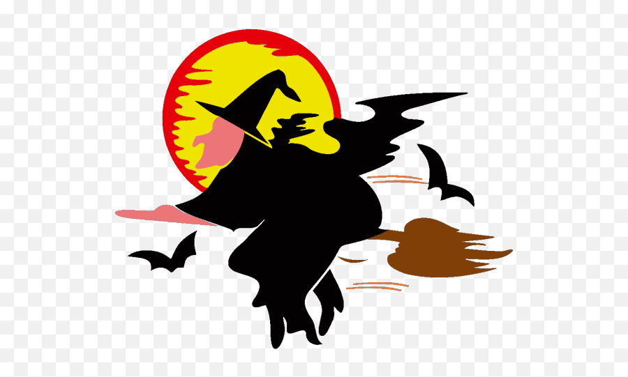 Lakeside Witch Over Harvest Moon Png Svg Clip Art For Web - Trick Or Treat Crossword Puzzle Emoji,Man Moon Fox Emoji