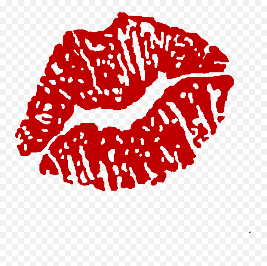 Download Hd Lipstick Kiss Red Tidbits Freebie - Lips Clipart Transparent Background Emoji,Lipstick Emoji