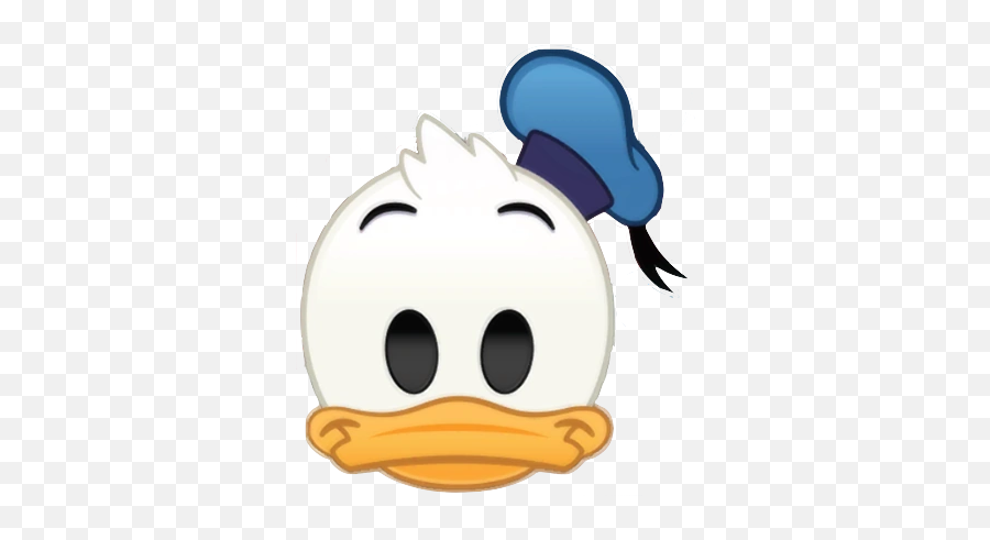 Donald Duck - Disney Emoji Donald Duck,Duck Emoji Iphone