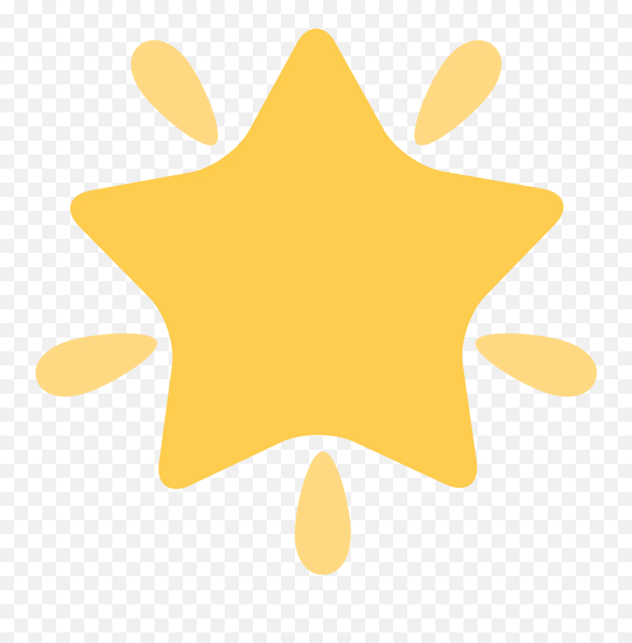 Large Emoji Icons - Twitter Star Emoji Png,Dizzy Star Emoji