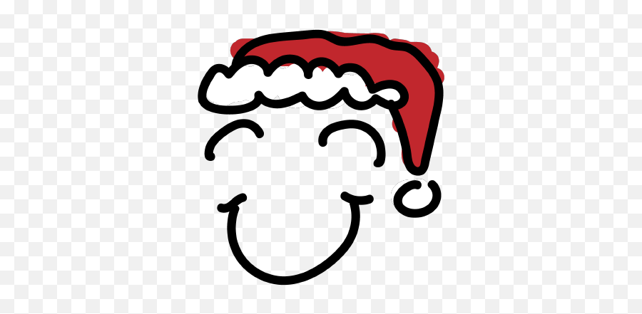 Simple Christmas Emoji - Clip Art,Dookie Emoji