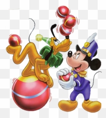 Mickey Mouse Circus Pluto Disney Png - Mickey Circus Png Emoji,Chicago Bears Emoji