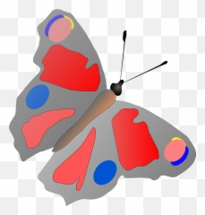 Bintik Gambar Vektor - Butterfly Clip Art Emoji,Hula Emoji