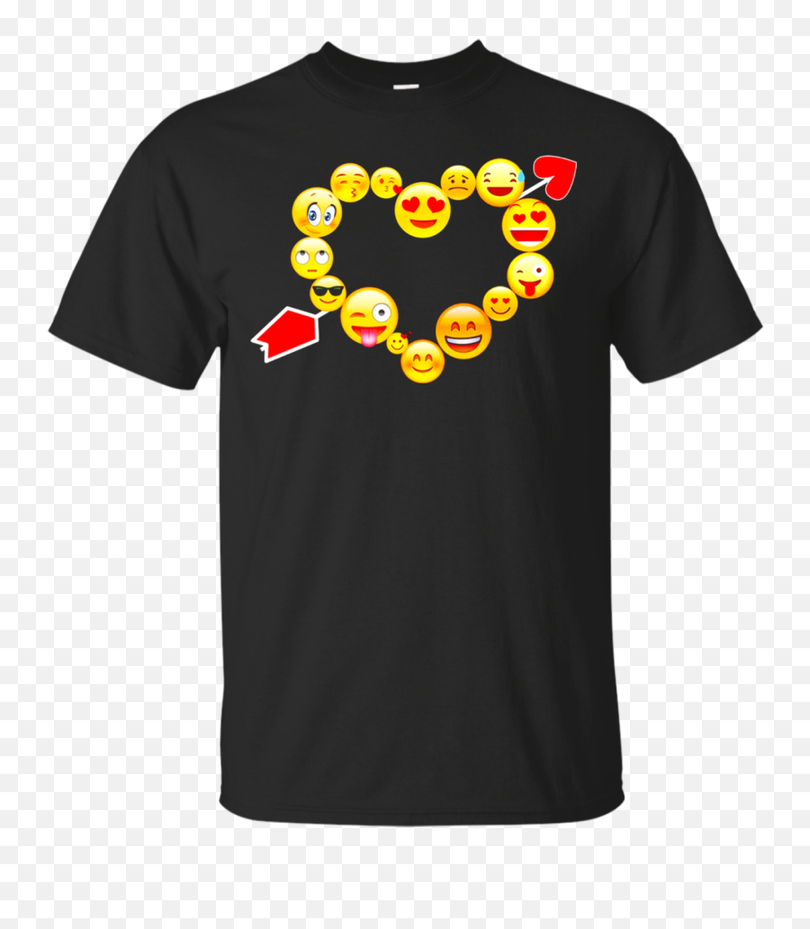 Shirt Emoji Love Heart - Sunflower T Shirt Design,Valentine's Day Emojis