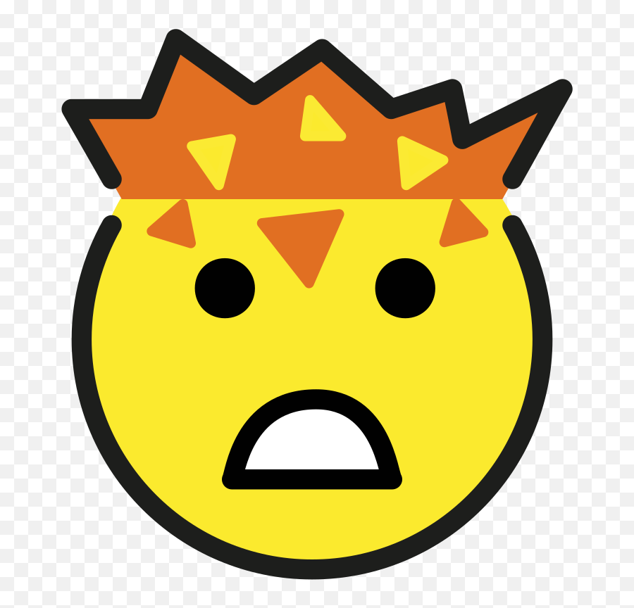 Openmoji - Exploding Shark Emoji,Open Eye Emoji