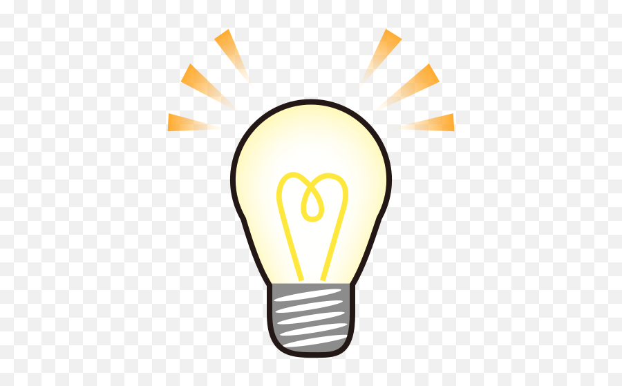 Electric Light Bulb Emoji For Facebook Email Sms - Fluorescent Lamp,Lighting Emoji
