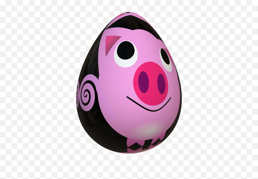 Pig Egg Png Free Stock Photo - Smiley Emoji,New Emoticon