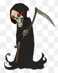 Grim Cliparts Free Download Art - Reaper Png Emoji