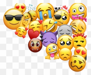 Freetoedit Cool Sad Demon Silly Lobe Bored Depression - Cartoon Emoji,Fighting Emoji