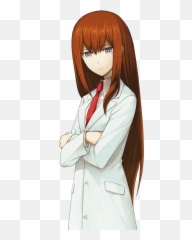 Kurisu Makise Steinsgate Wiki Fandom - Makise Kurisu Steins Gate 0 Emoji,Shoulder Shrug Emoticon