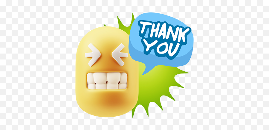 3d Thank You Sorry Never Mind Itu0027s Okay By Pallavi Kalyanam - Clip Art Emoji,Thank You Emoticon