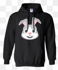 Rabbit Face Emoji Hoodie - Floral Twenty One Pilots Sweatshirt