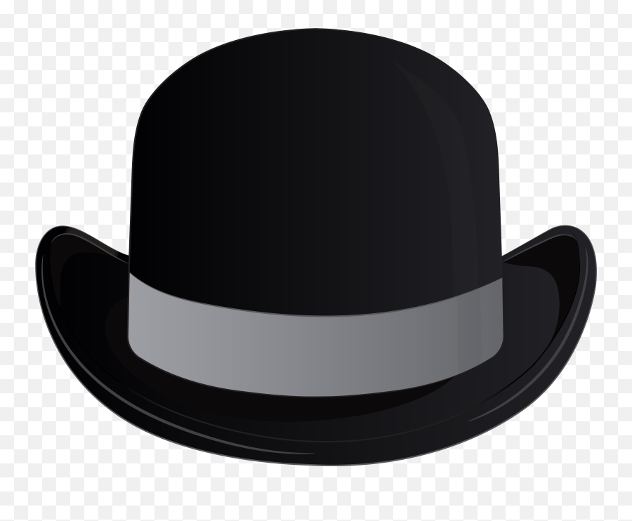 Fedora - Bowler Hat Transparent Clip Art Png Image Png Emoji,Fedora Emoji