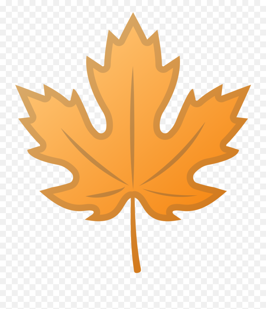 Maple Leaf Icon - Black Maple Leaf Png Transparent Emoji,Plant Emoji Png