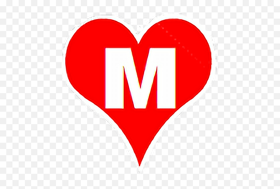 Letter M Love - Sticker By Jessie Letter A Love M Emoji,Letter M Emoji