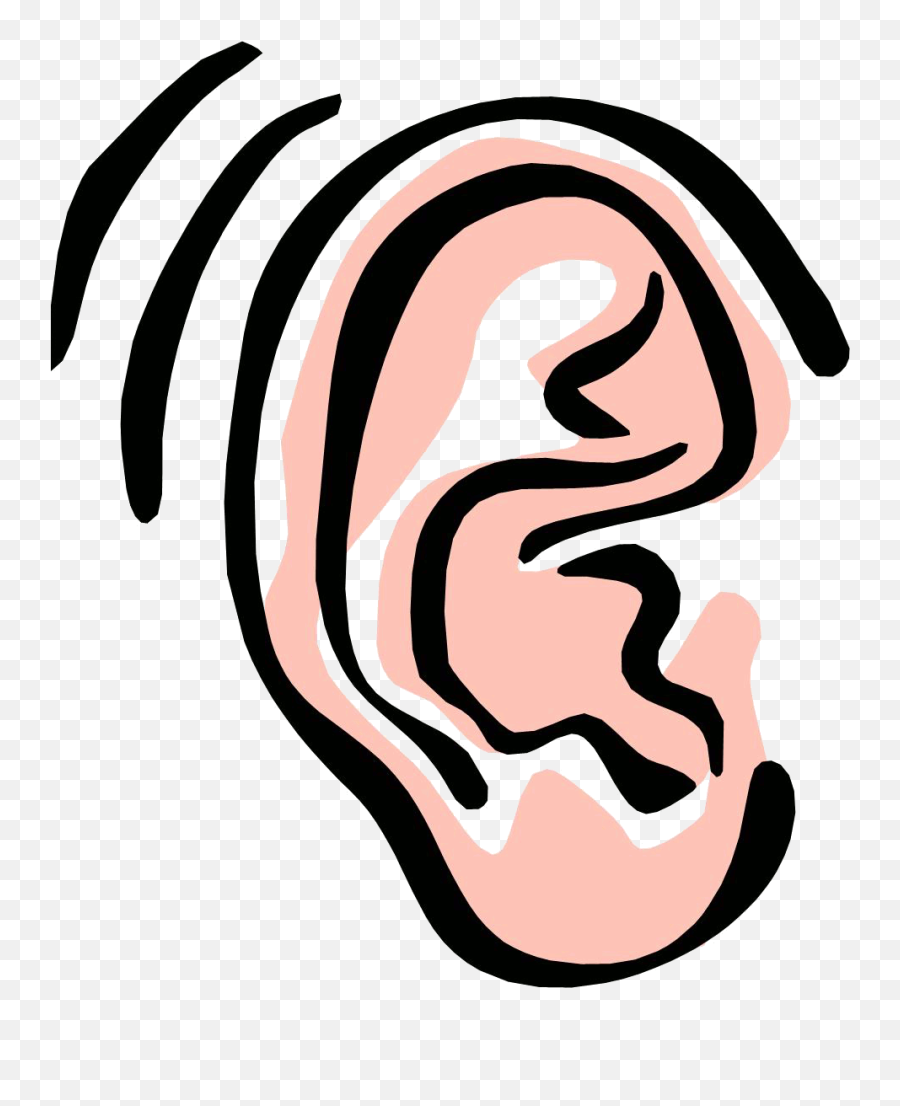 Hearing Sound Clipart - Ear Clipart Emoji,Hearing Aid Emoji