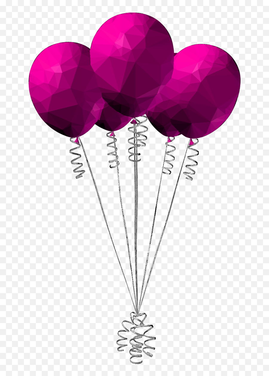 Ballons Balloon Newyear Newyear2020 Celebration Colorfu - Pink Birthday Balloon Png Emoji,Ballons Emoji