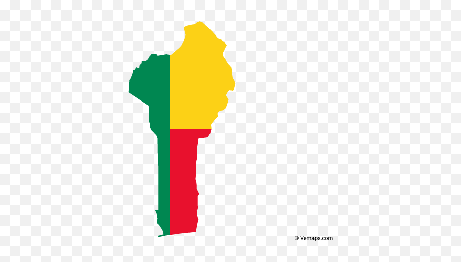 Flag Map Of Benin - Png Flag Map Benin Emoji,St Croix Flag Emoji