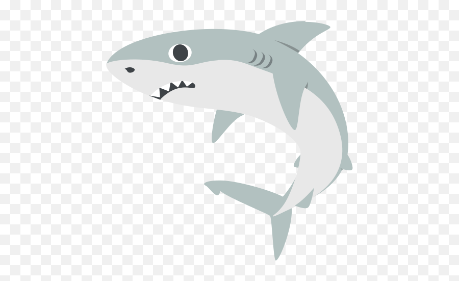 Shark Emoji High Definition Big - Great White Shark,Shark Emoji