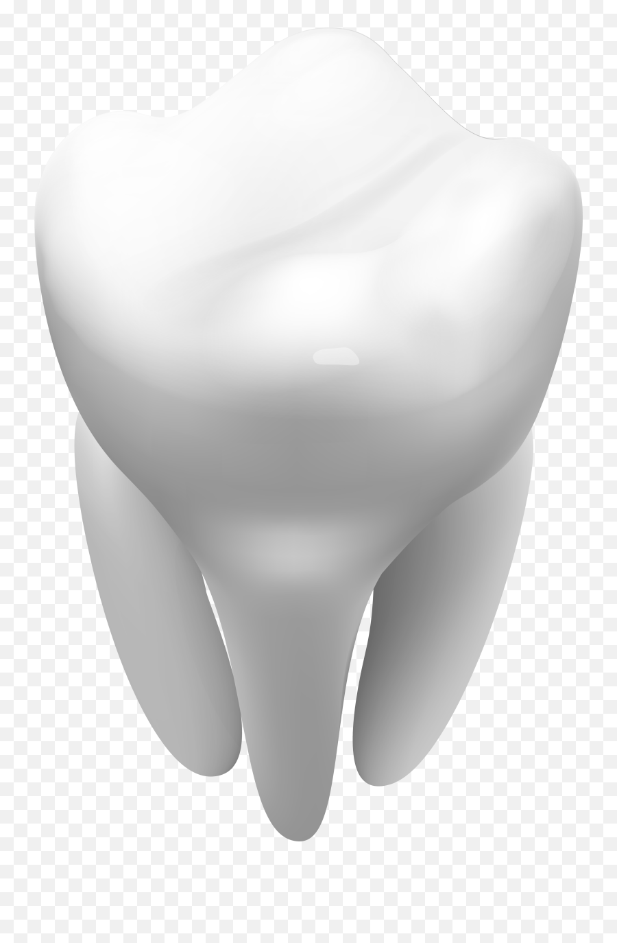 3d White Tooth Png Clipart - Best Web Clipart Solid Emoji,Tooth Emoji