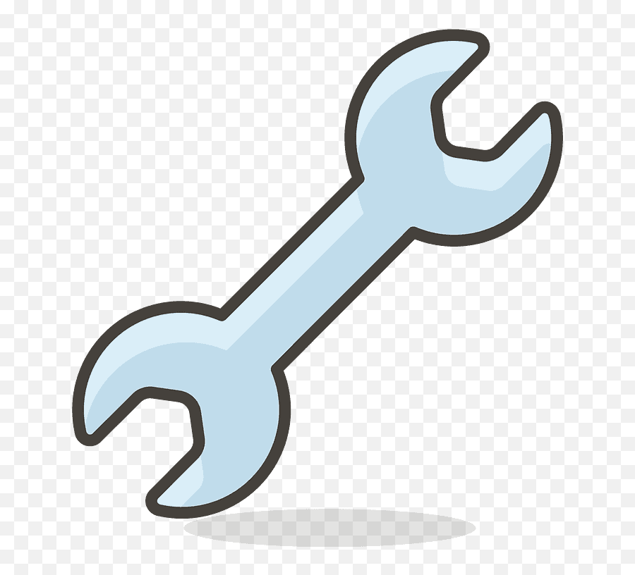 Wrench Emoji Clipart - Wrench Emoji Transparent Background,Wrench Emoji