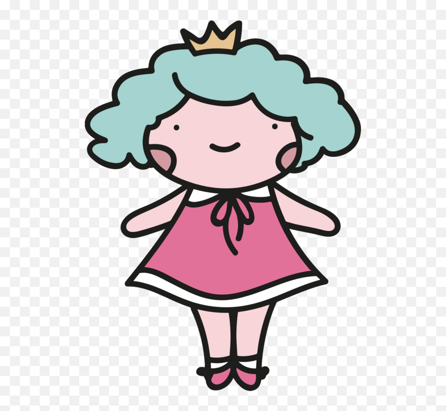 Prince Crown Woman Drawing Designer Clipart - Full Size Dibujos En Color De Muñecas De Trapo Emoji,Prince Emoji