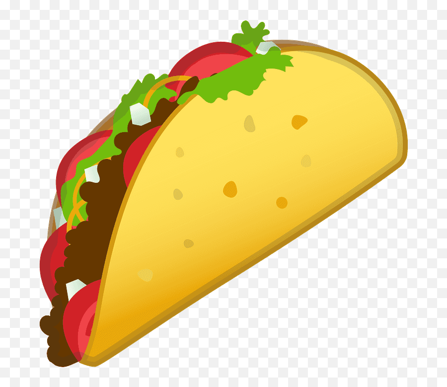 Taco Emoji Clipart - Emoji Taco,Google Cheeseburger Emoji