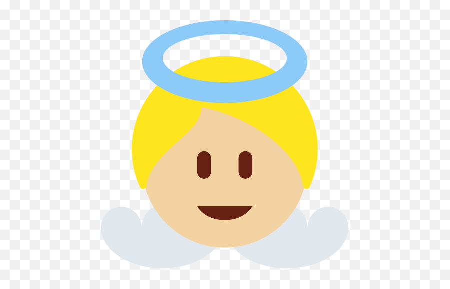 Baby Angel Emoji With Medium - Cara De La Hija De Willy,Angel Emoji Copy And Paste