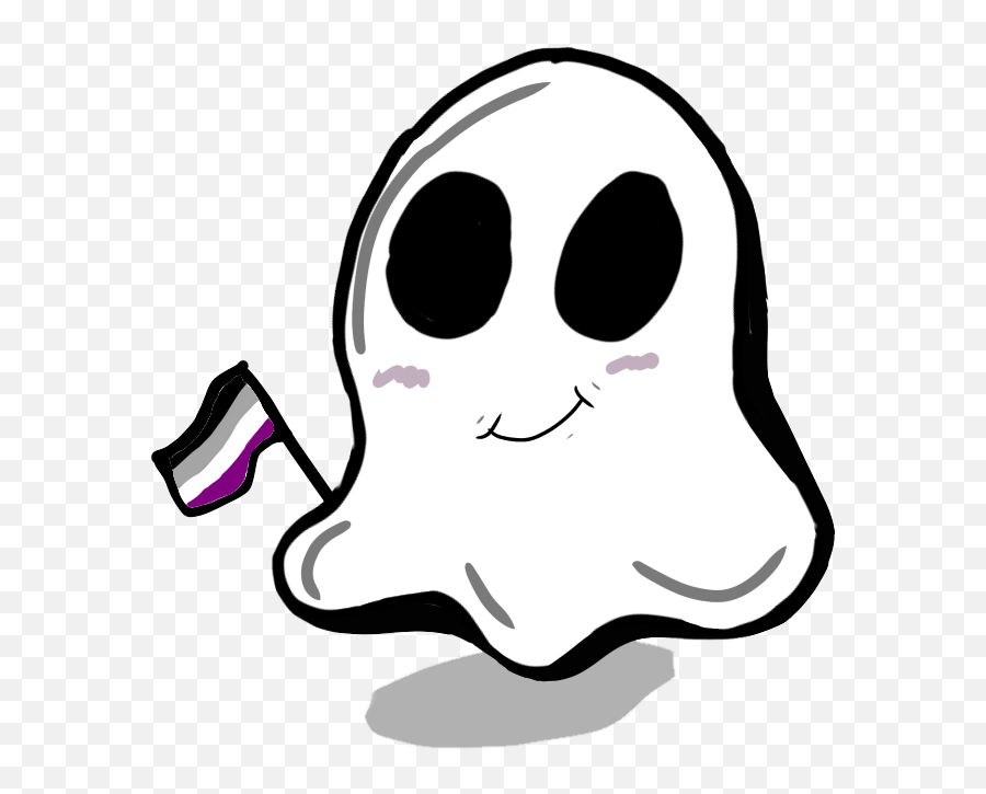 The Friendly Ghost Is No Longer Tired And He Says Gay - Dot Emoji,Gay Couple Emoji
