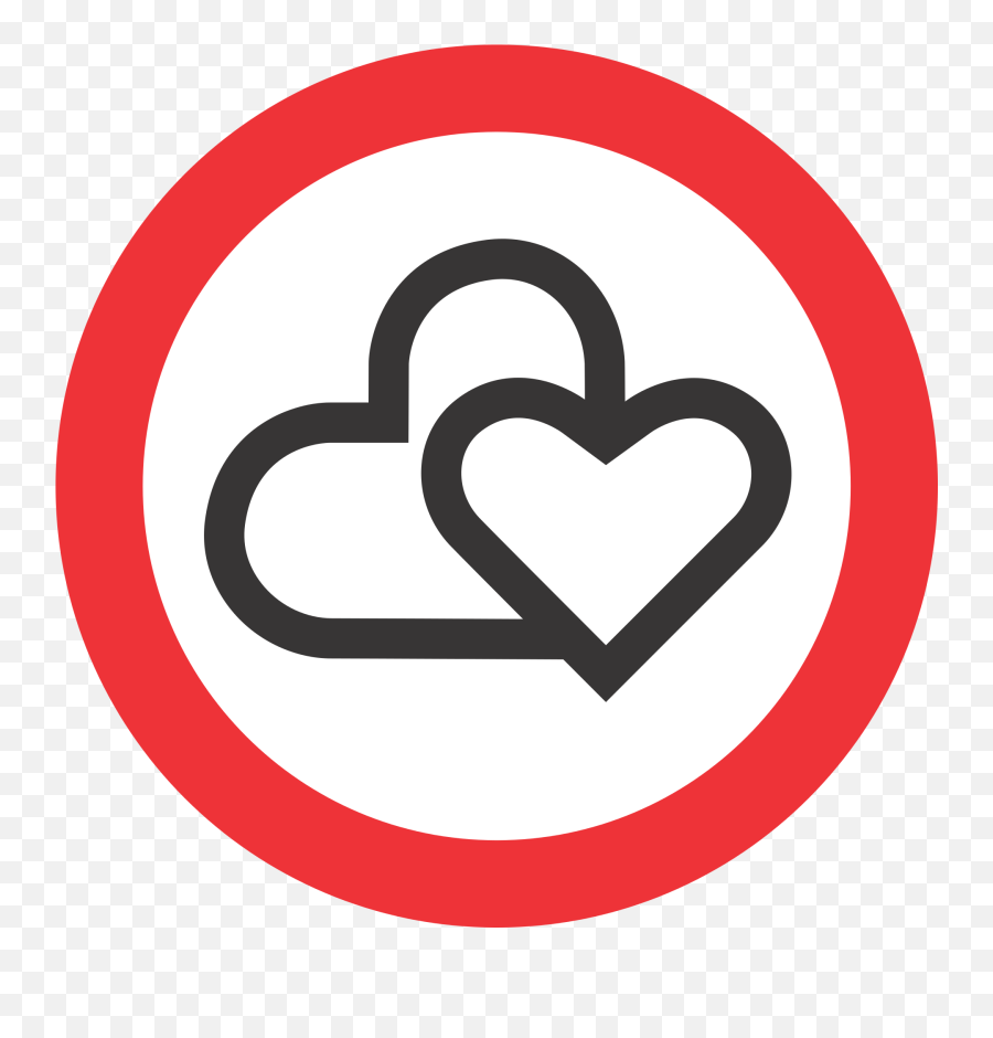 Graphical Heart - No Slavery Symbol Emoji,Heart Emotion