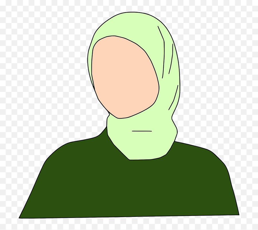 Free Hijab Muslim Images - Cara Menggambar Sketsa Cewek Berhijab Emoji,Iphone 7 Plus Emojis