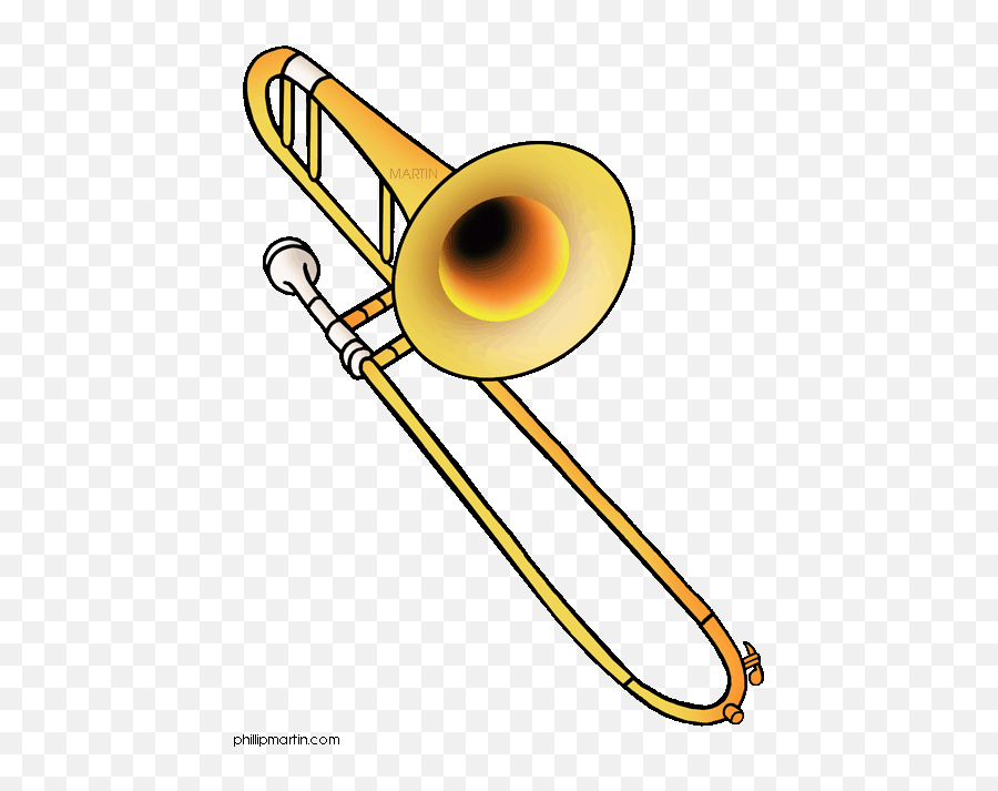 Trombone Vector Transparent Png - Clipart Trombone Emoji,Trombone Emoji