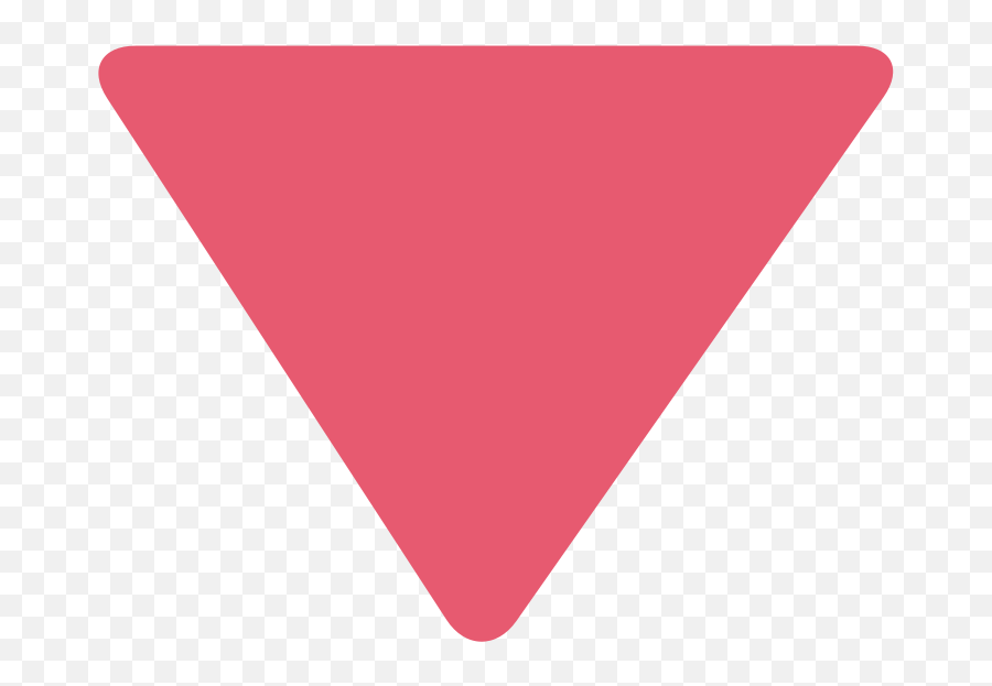 Twemoji2 1f53b - Pink Triangle Png Emoji,Emoji Arrow Down