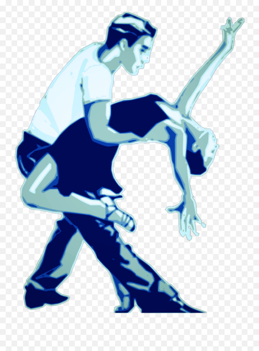 Dancing Man Woman Girl Blue Dress Dance - Salsa Dancer Salsa Drawing Emoji,Dancing Guy Emoji