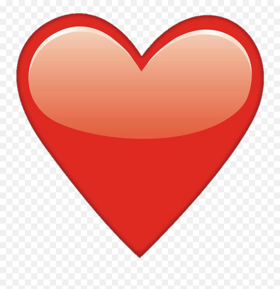 Heart Emoticon Emotions Emoji Clipart - Red Heart Emoji Png,Emojis De Corazon