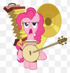 Mane 6s Instruments - Pinkie Pie Playing Instruments Emoji,Harmonica Emoji
