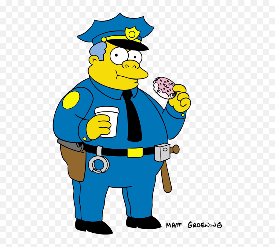 What Does Cop Mean - Chief Wiggum Emoji,Cop Emoji