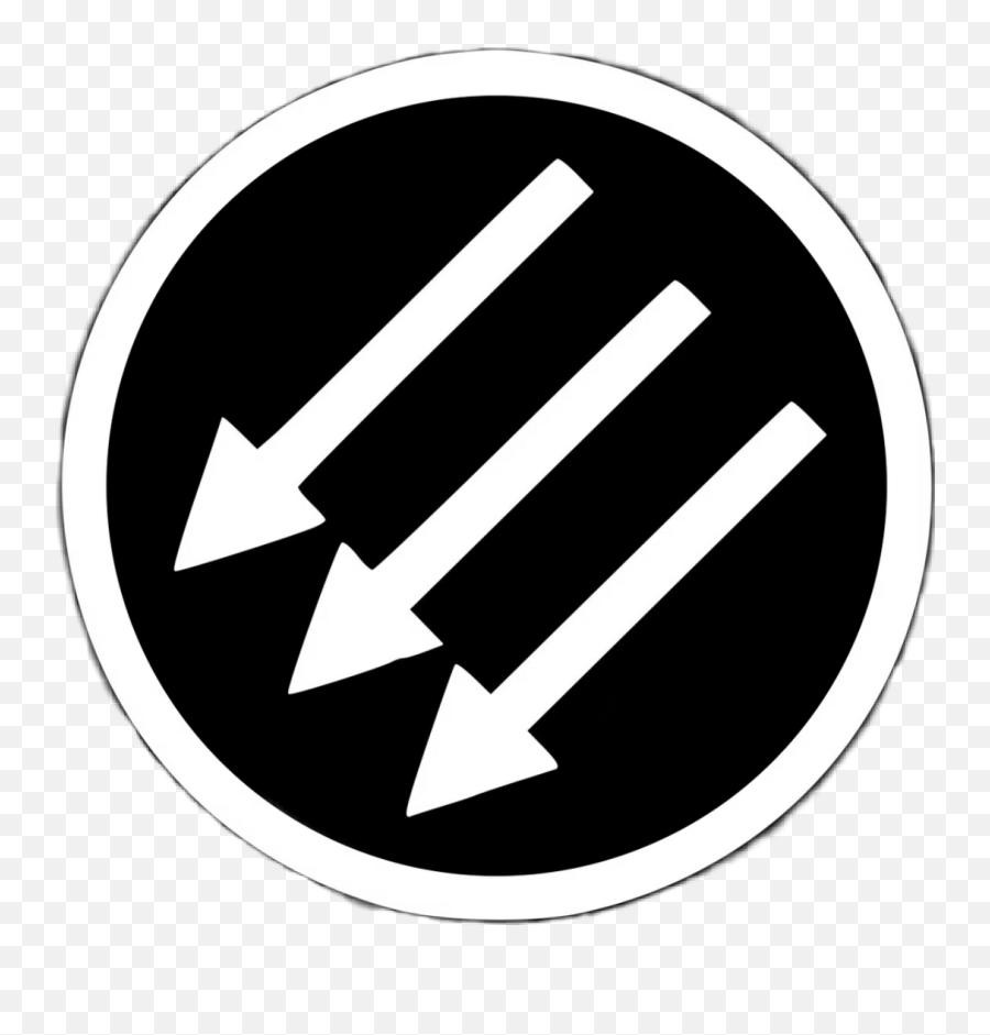 Antifa Ironfront Threearrows Antifascist - Sometimes Antisocial Always Antifascist Png Emoji,Antifa Emoji