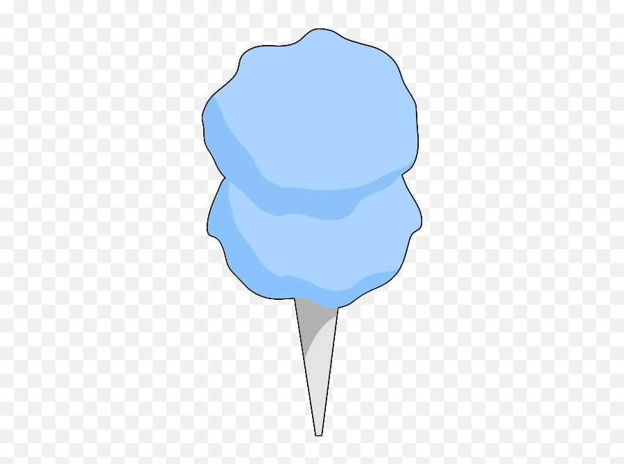 Blue Candy Clipart - Clip Art Emoji,Cotton Candy Emoji