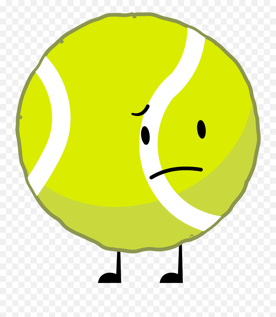 Tennis Ball - Bfb Tennis Ball Asset Emoji,Raised Eyebrow Emoticon Facebook