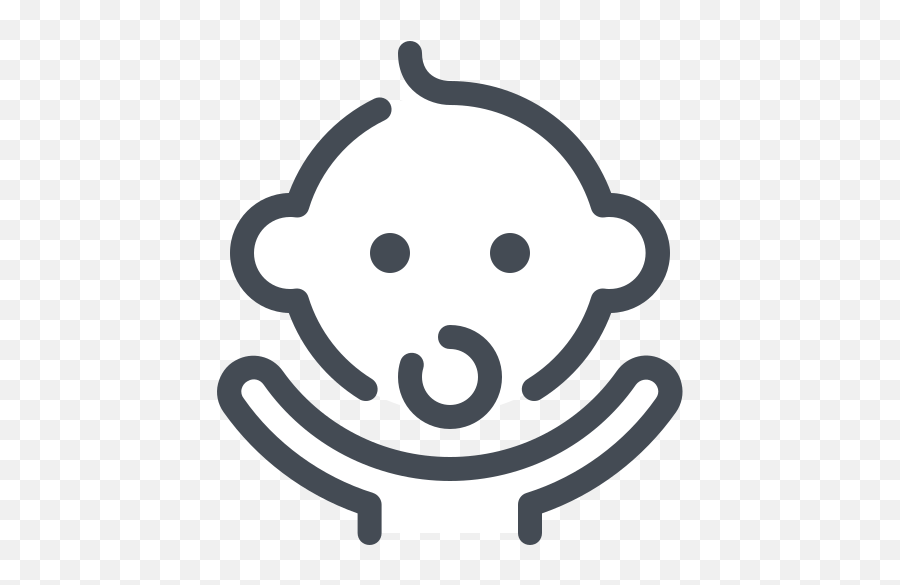Child With Pacifier Icon - Icon Babies Cry You Can Cope Emoji,Pacifier Emoji