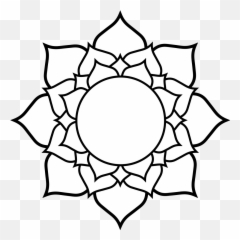 Lotus - Drawing Lotus Flower Top View Emoji,Lotus Emoji