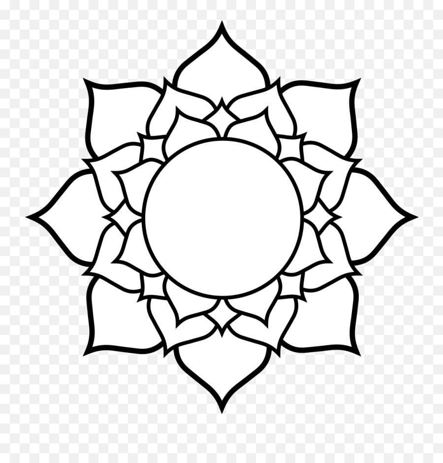 Lotus - Drawing Lotus Flower Top View Emoji,Lotus Emoji