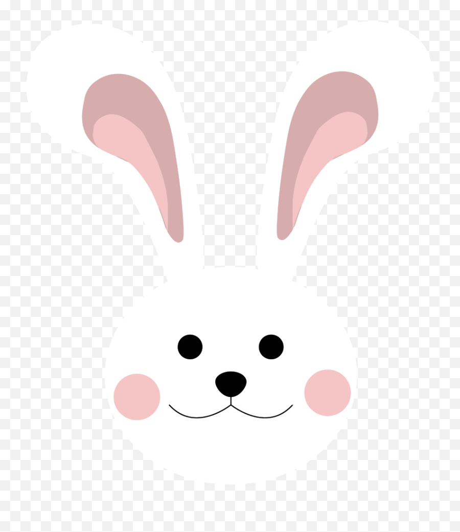 Download Hare Easter Bunny Rabbit Free - Clipart Cartoon Rabbit Head Png Emoji,Easter Bunny Emoticon