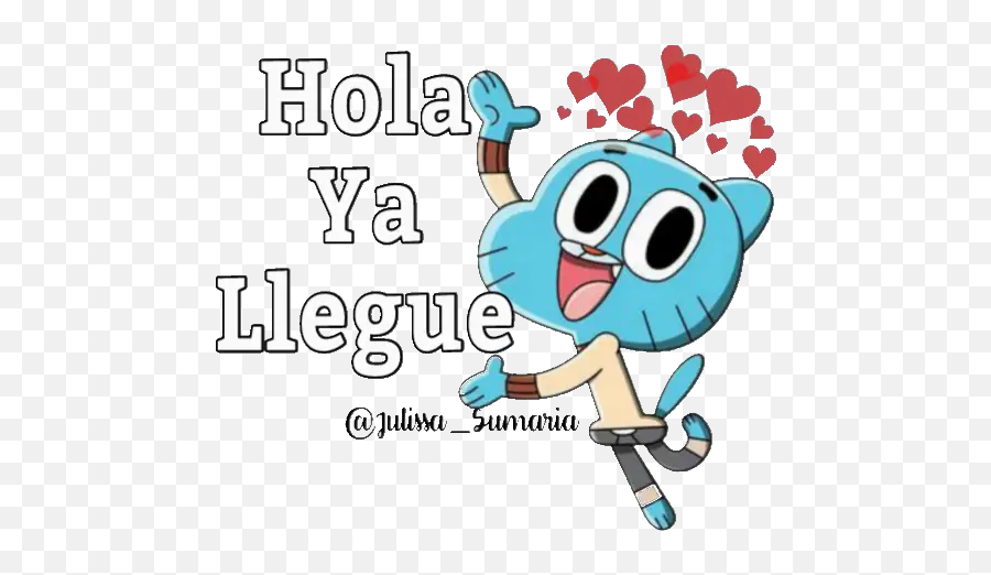 Mundo De Gumball Stickers For Whatsapp - Incrível Mundo De Gumball Png Emoji,Gumball Emoji