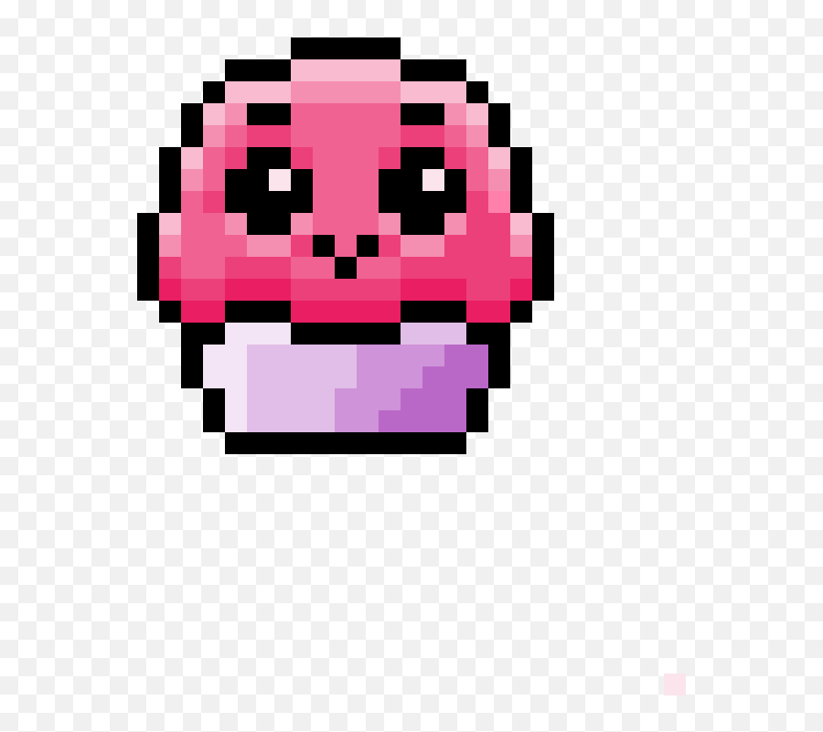 Pixilart - Mr Cupcake By Supercat244 Pixel Art Jason Voorhees Emoji,Cupcake Emoticon