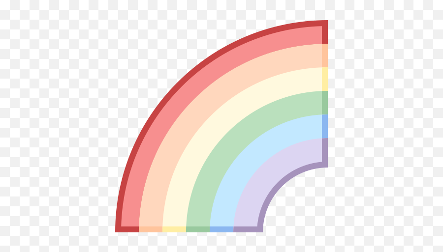 Rainbow Icon - Free Download Png And Vector Circle Emoji,Iphone Rainbow Emoji